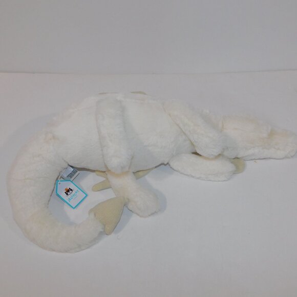 Jellycat Large Snow Dragon SNWD22 New with Tag Original Run 2020 NWT - Picture 11 of 11
